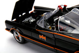 Jada Diecast 1:18 Scale Batman Batmobile 1966 LIGHT UP SIREN HEADLIGHTS TAIL LIGHT