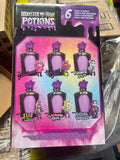 2024 Monster High POTIONS MYSTERY BOTTLE COMPLETE SET 6