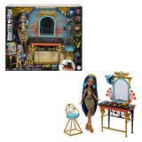 2024 Mattel Monster High Cleo DeNile Self-Scare Day Vanity Playset