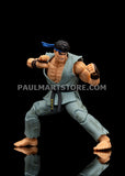 2023 Jada Ultra Street Fighter II Paulmartstore Exclusive Player 2 Ryu Gray LE Action Figure