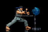 2023 Jada Ultra Street Fighter II Paulmartstore Exclusive Player 2 Ryu Gray LE Action Figure