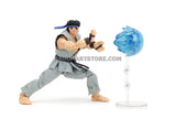 2023 Jada Ultra Street Fighter II Paulmartstore Exclusive Player 2 Ryu Gray LE Action Figure