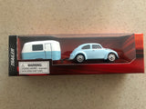 Majorette Die Cast TRAILER Car- VOLKSWAGON BETTLE AIRSTREAM