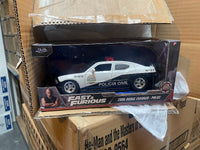 2022 Jada Blue Package Fast Furious Dom 2006 Dodge Charger Police